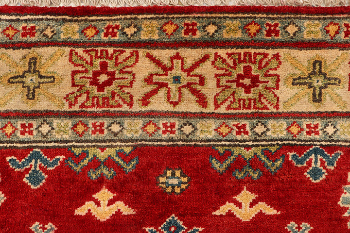 Firebrick Kazak 3' 4 x 4' 9 - No. 66539 - ALRUG Rug Store
