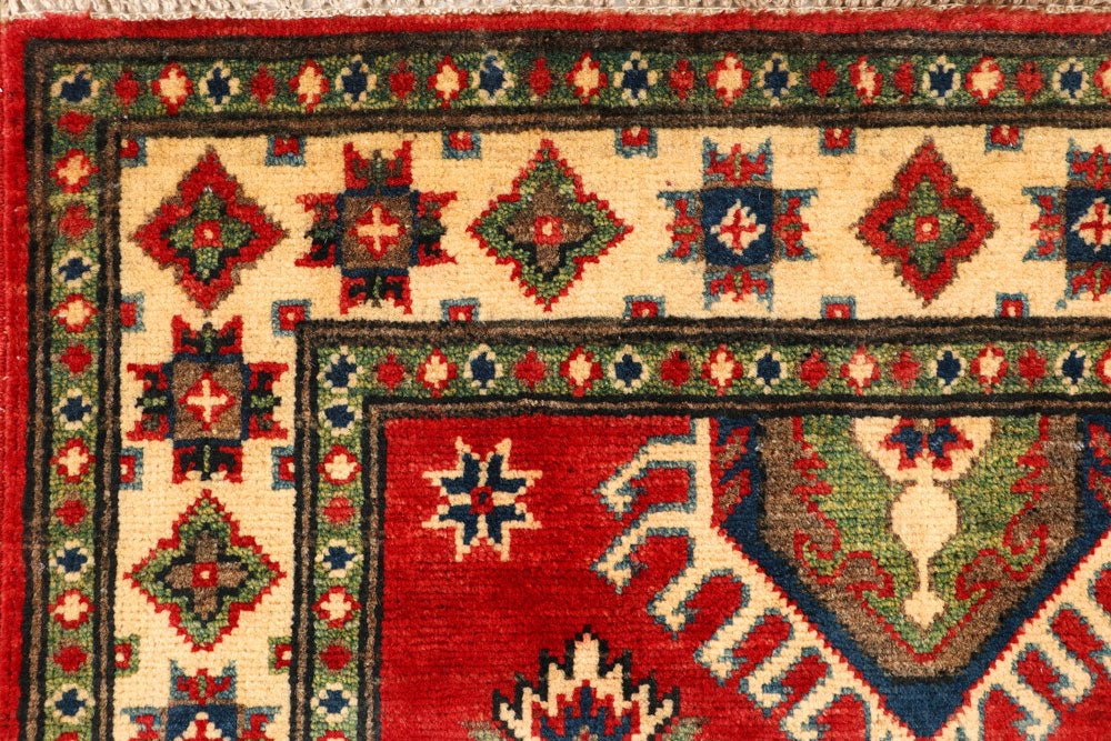 Firebrick Kazak 2' 11 x 9' 9 - No. 66551 - ALRUG Rug Store