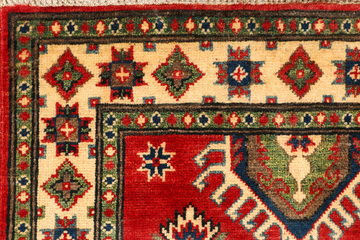 Firebrick Kazak 2' 11 x 9' 9 - No. 66551 - ALRUG Rug Store