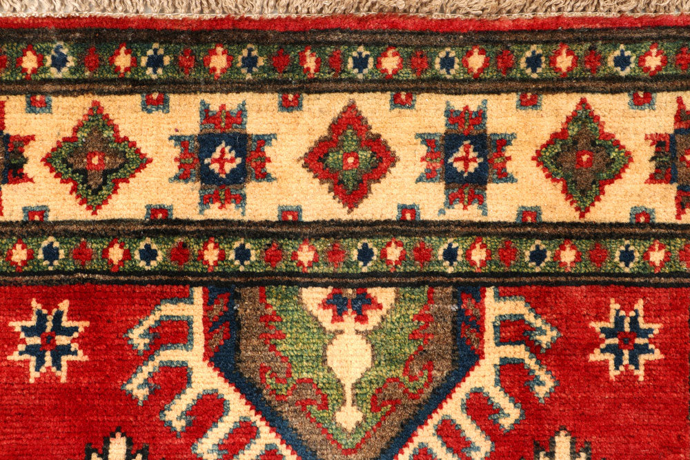 Firebrick Kazak 2' 11 x 9' 9 - No. 66551 - ALRUG Rug Store