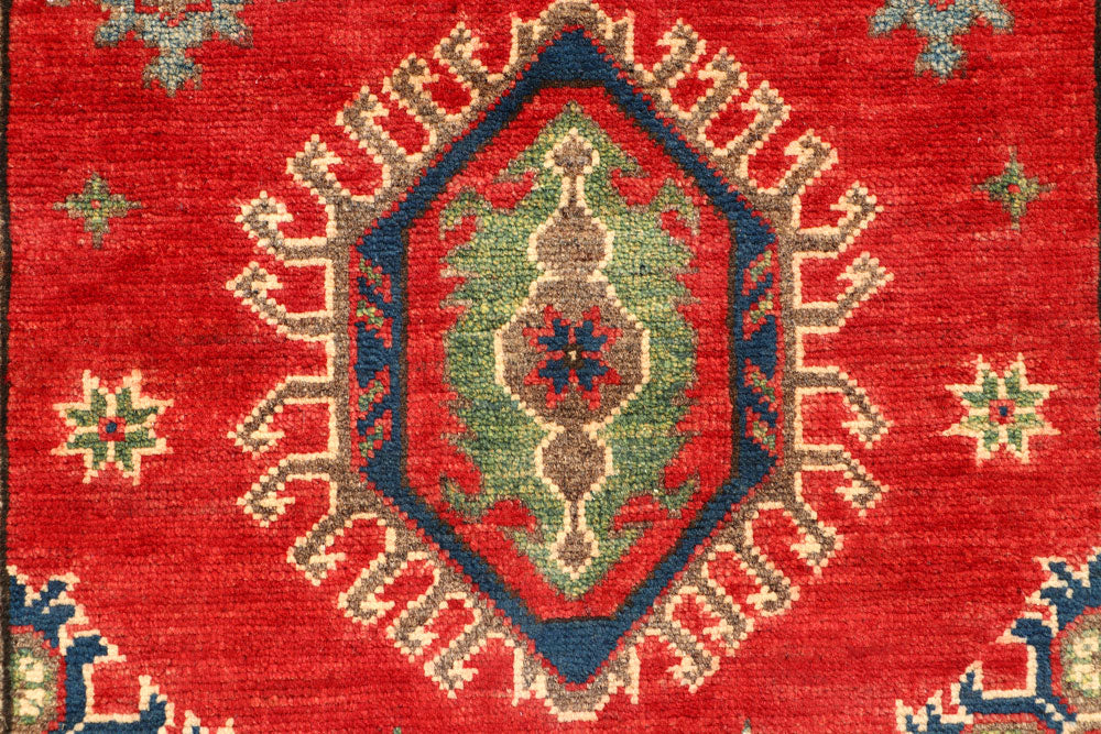 Firebrick Kazak 2' 11 x 9' 9 - No. 66551 - ALRUG Rug Store