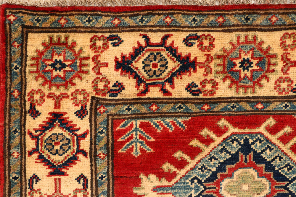 Firebrick Kazak 2' 11 x 9' 9 - No. 66552 - ALRUG Rug Store