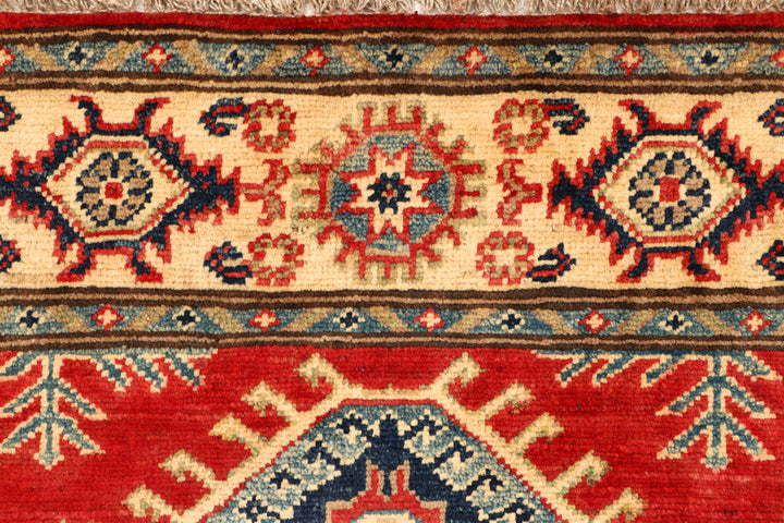 Firebrick Kazak 2' 11 x 9' 9 - No. 66552 - ALRUG Rug Store
