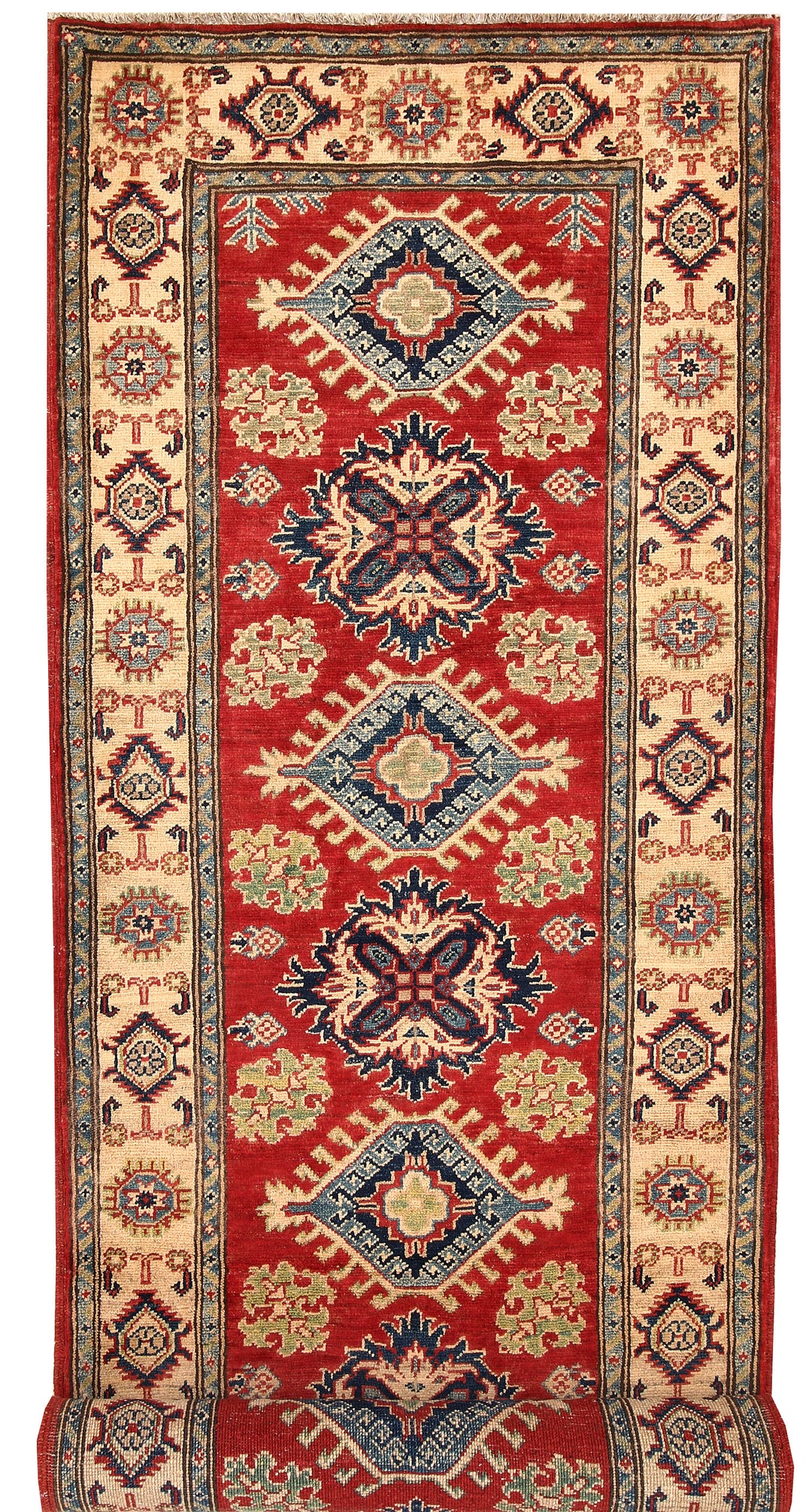 Firebrick Kazak 2' 11 x 9' 9 - No. 66552 - ALRUG Rug Store