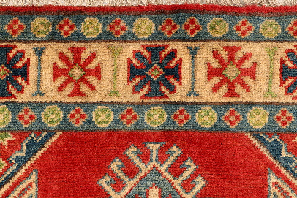 Firebrick Kazak 2' 8 x 9' 8 - No. 66554 - ALRUG Rug Store