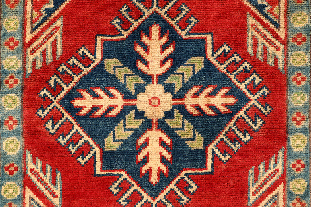 Firebrick Kazak 2' 8 x 9' 8 - No. 66554 - ALRUG Rug Store