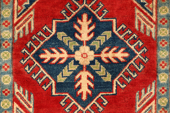 Firebrick Kazak 2' 8 x 9' 8 - No. 66554 - ALRUG Rug Store