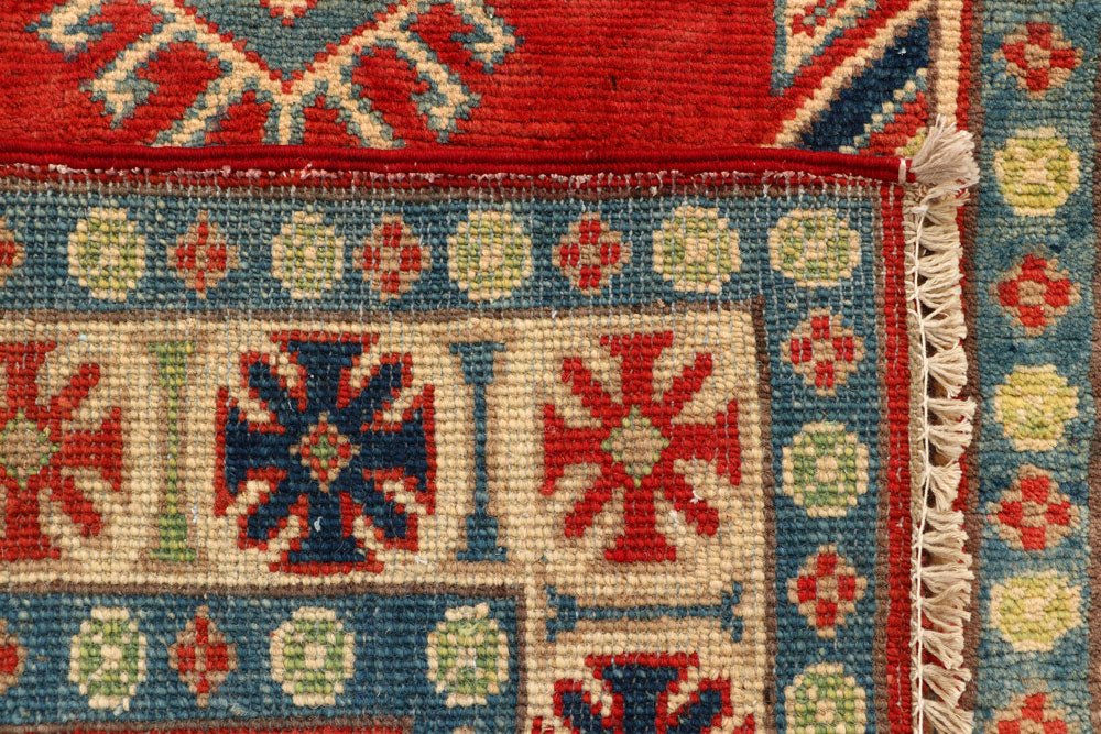 Firebrick Kazak 2' 8 x 9' 8 - No. 66554 - ALRUG Rug Store