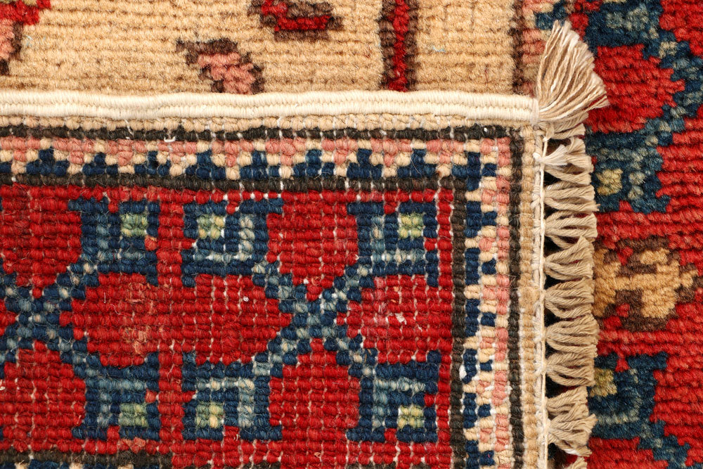 Navajo White Kazak 2' x 5' - No. 66555 - ALRUG Rug Store