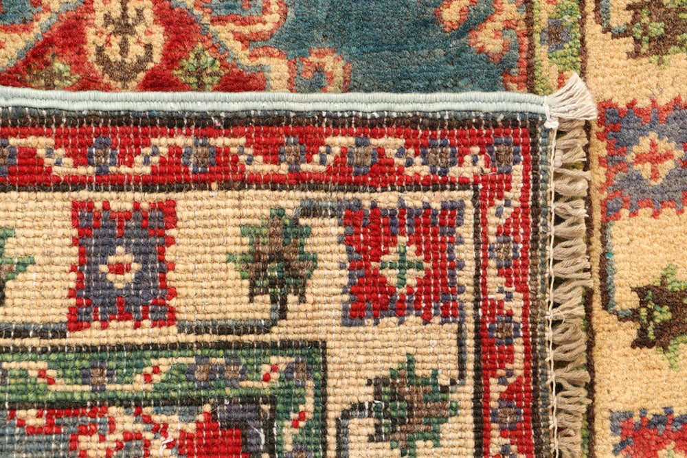 Cadet Blue Kazak 2' x 5' 9 - No. 66557 - ALRUG Rug Store