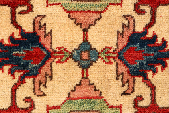 Navajo White Kazak 1' 11 x 4' 11 - No. 66558 - ALRUG Rug Store