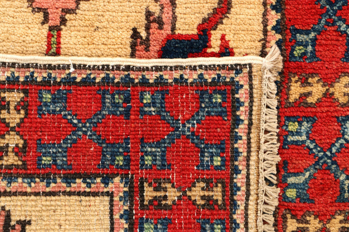 Navajo White Kazak 1' 11 x 5' - No. 66559 - ALRUG Rug Store