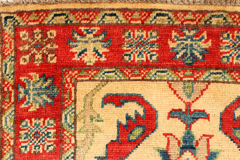 Navajo White Kazak 2' 1 x 5' 7 - No. 66561 - ALRUG Rug Store