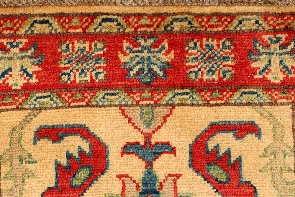 Navajo White Kazak 2' 1 x 5' 7 - No. 66561 - ALRUG Rug Store