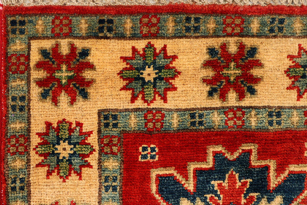 Firebrick Kazak 1' 10 x 5' 7 - No. 66562 - ALRUG Rug Store