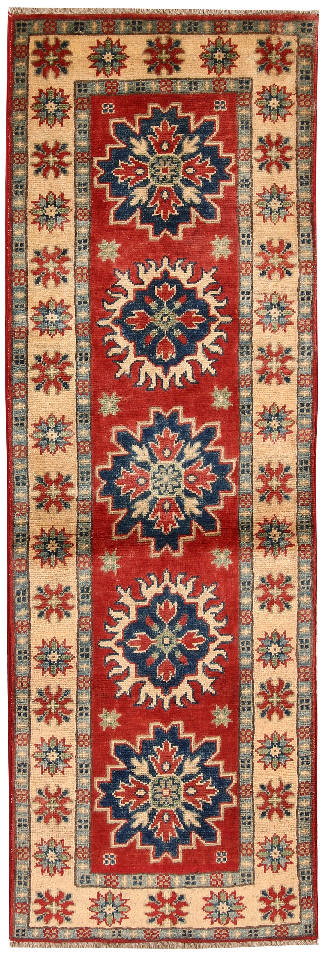 Firebrick Kazak 1' 10 x 5' 7 - No. 66562 - ALRUG Rug Store