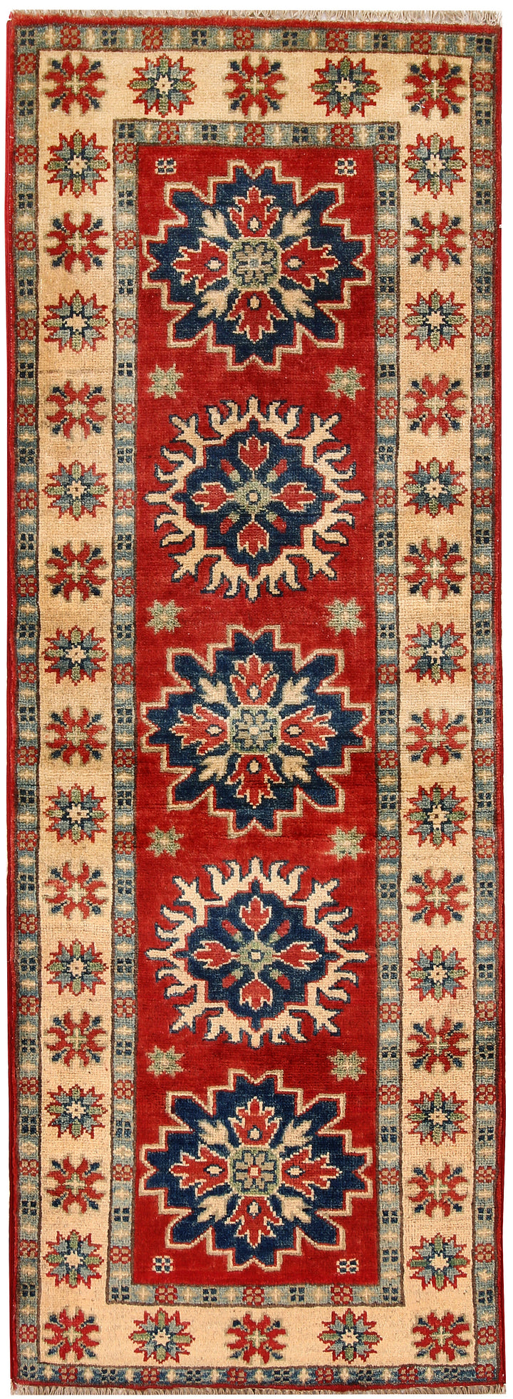 Firebrick Kazak 2' x 5' 7 - No. 66563 - ALRUG Rug Store
