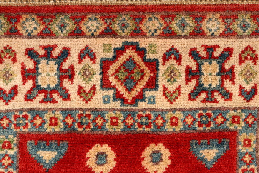 Firebrick Kazak 2' x 6' 3 - No. 66565 - ALRUG Rug Store