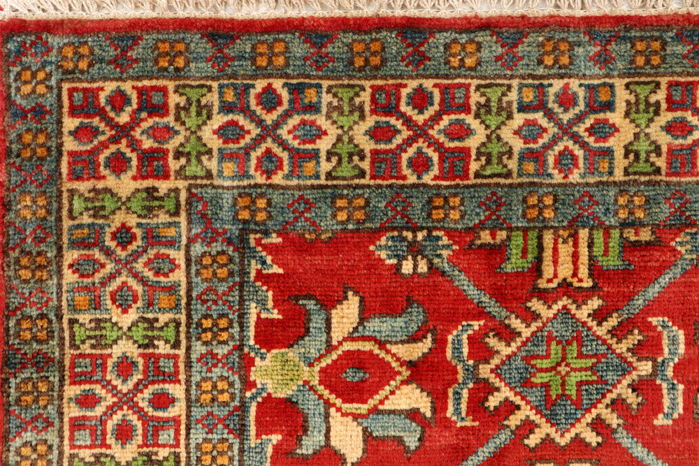 Firebrick Kazak 2' 8 x 9' 5 - No. 66566 - ALRUG Rug Store