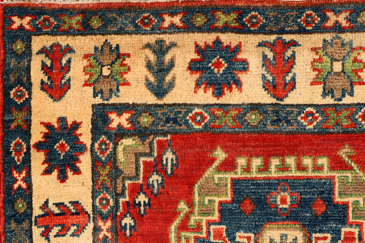 Firebrick Kazak 2' 8 x 6' 4 - No. 66567 - ALRUG Rug Store