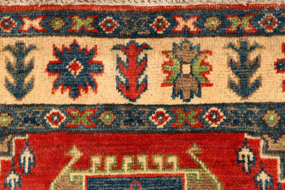 Firebrick Kazak 2' 8 x 6' 4 - No. 66567 - ALRUG Rug Store