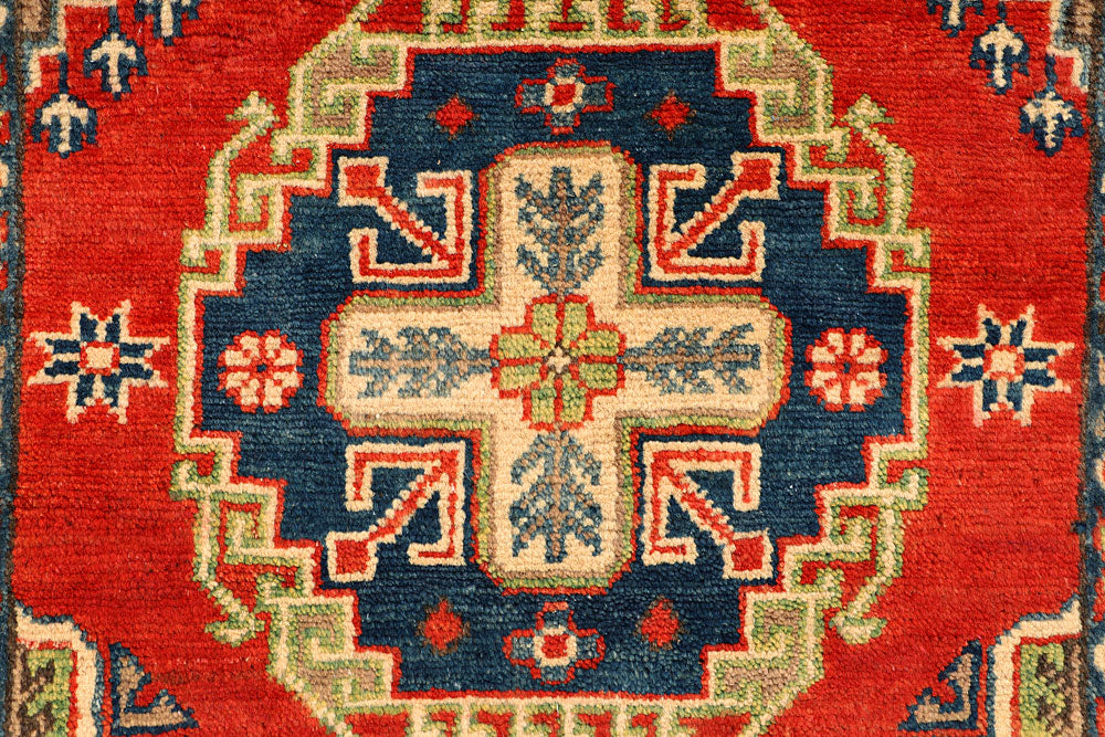 Firebrick Kazak 2' 8 x 6' 4 - No. 66567 - ALRUG Rug Store