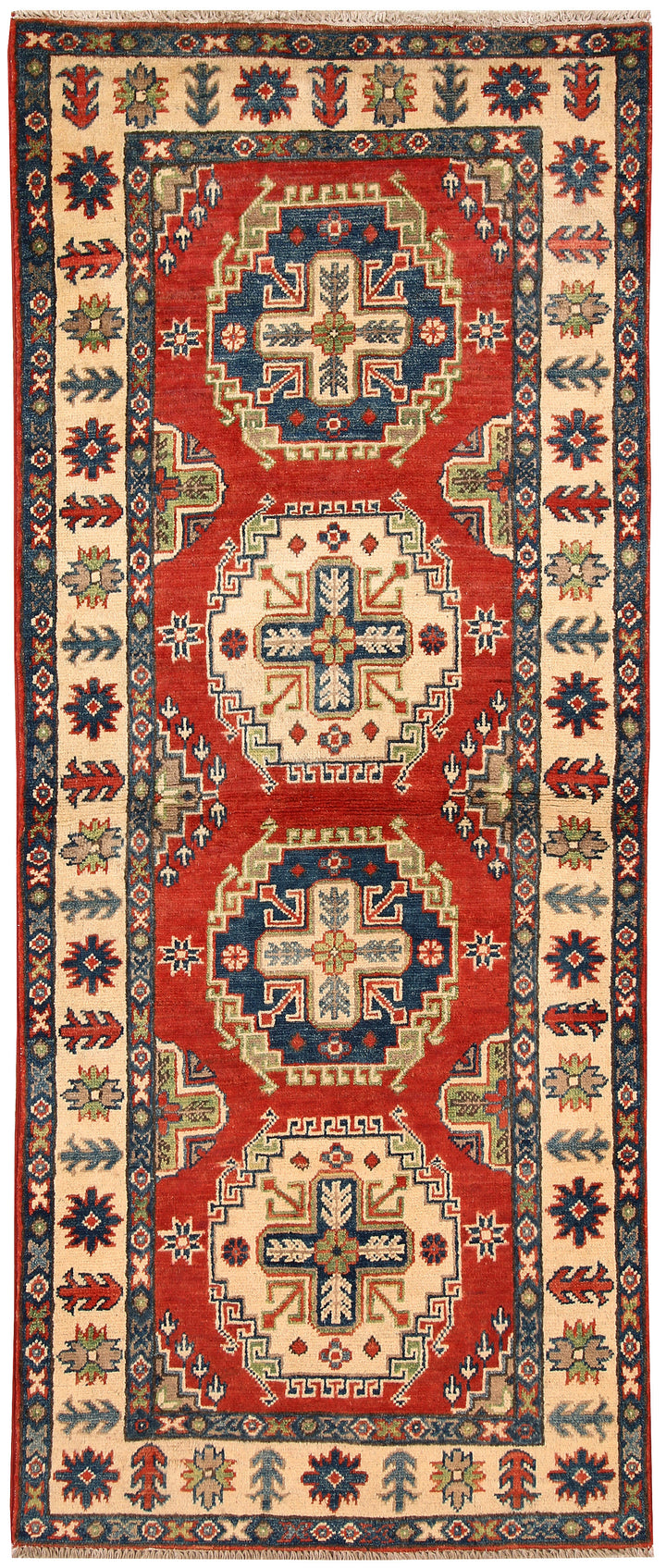 Firebrick Kazak 2' 8 x 6' 4 - No. 66567 - ALRUG Rug Store