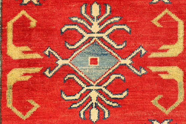 Red Kazak 2' 9 x 10' 2 - No. 66569 - ALRUG Rug Store