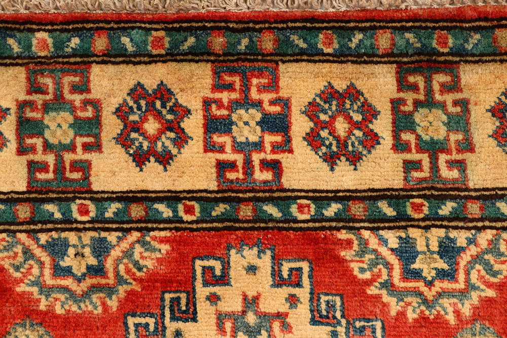 Tomato Kazak 2' 7 x 9' 6 - No. 66571 - ALRUG Rug Store