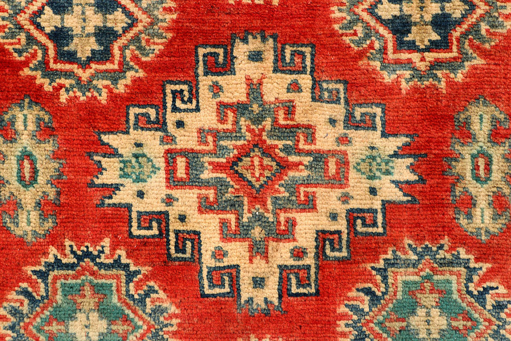 Tomato Kazak 2' 7 x 9' 6 - No. 66571 - ALRUG Rug Store