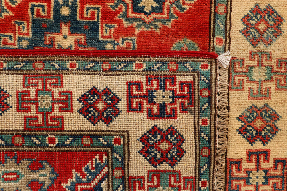 Tomato Kazak 2' 7 x 9' 6 - No. 66571 - ALRUG Rug Store