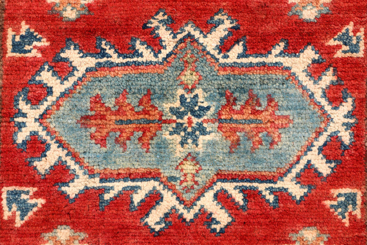 Orange Red Kazak 2' x 5' 8 - No. 66574 - ALRUG Rug Store