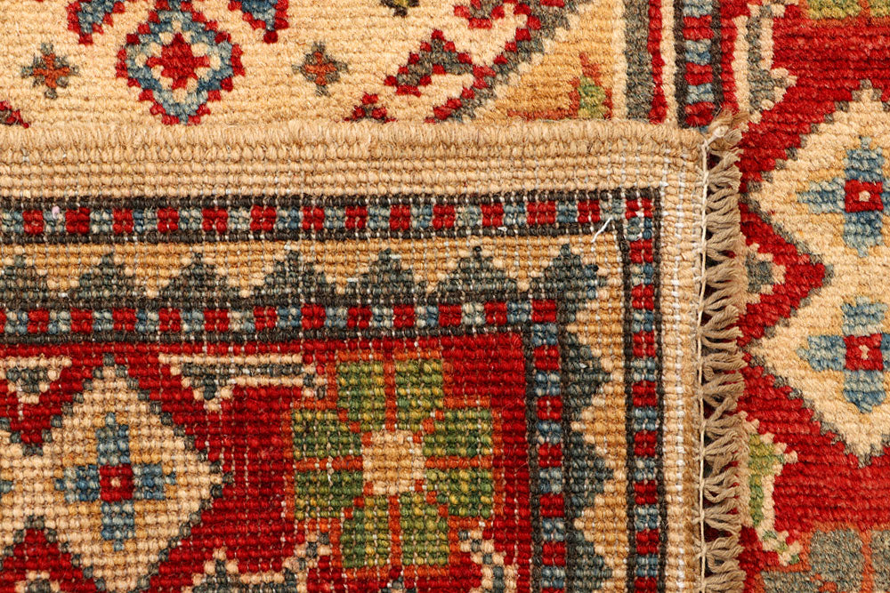 Bisque Kazak 2' x 5' 5 - No. 66575 - ALRUG Rug Store