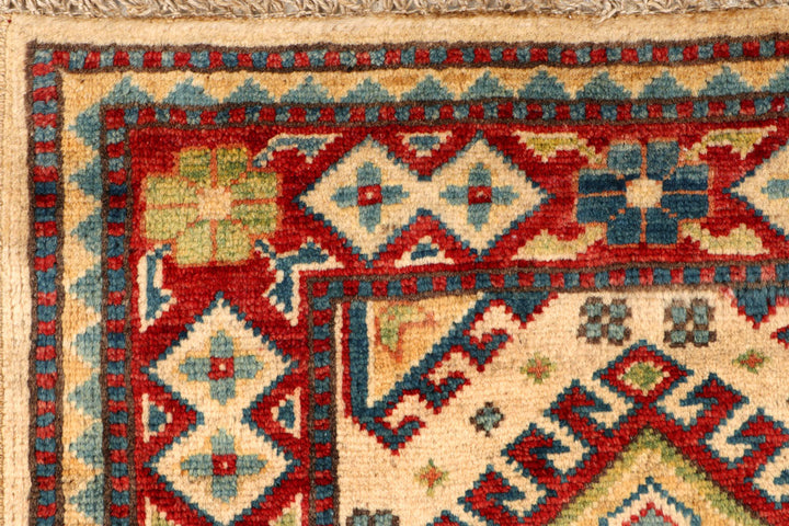 Bisque Kazak 2' x 5' 10 - No. 66577 - ALRUG Rug Store