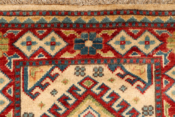 Bisque Kazak 2' x 5' 10 - No. 66577 - ALRUG Rug Store