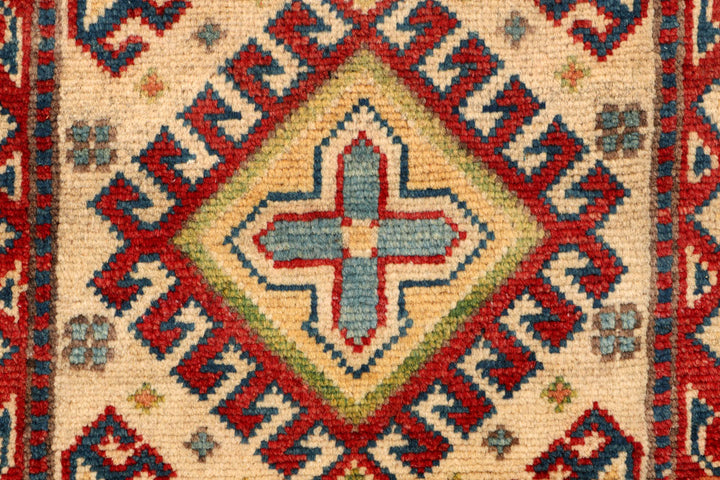 Bisque Kazak 2' x 5' 10 - No. 66577 - ALRUG Rug Store