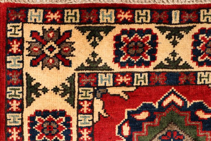 Firebrick Kazak 2' 1 x 5' 4 - No. 66579 - ALRUG Rug Store