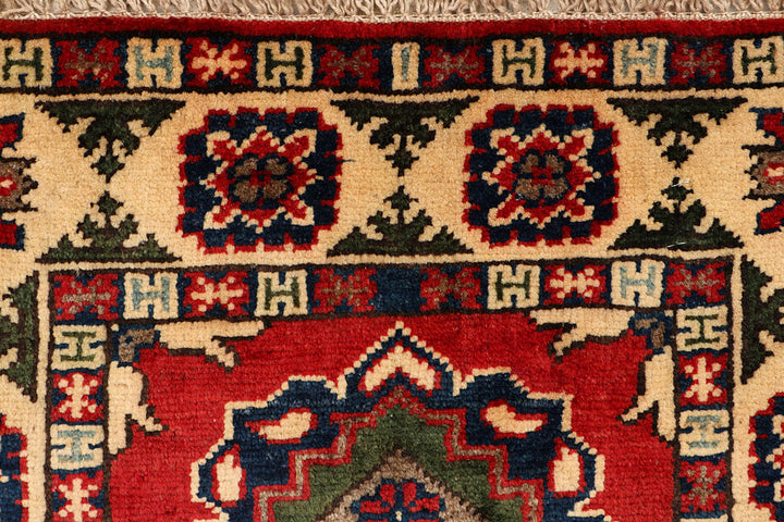 Firebrick Kazak 2' 1 x 5' 4 - No. 66579 - ALRUG Rug Store