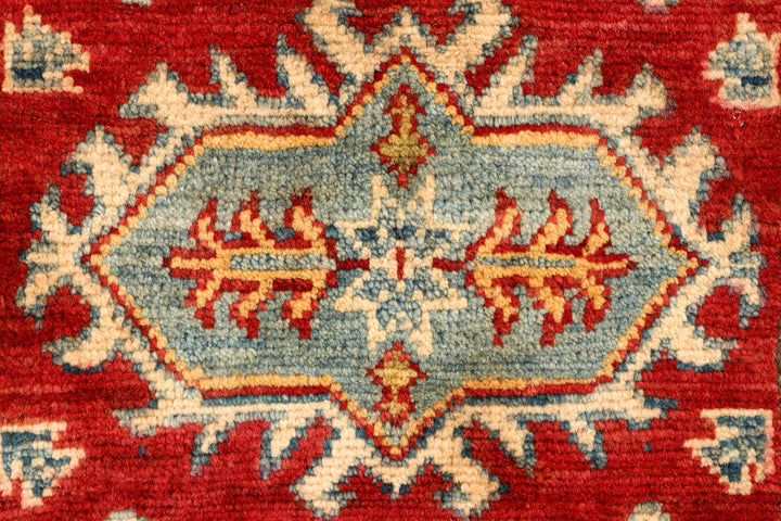 Firebrick Kazak 2' x 6' - No. 66582 - ALRUG Rug Store