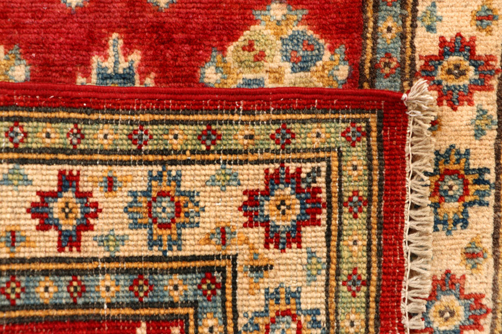 Firebrick Kazak 2' x 6' - No. 66582 - ALRUG Rug Store