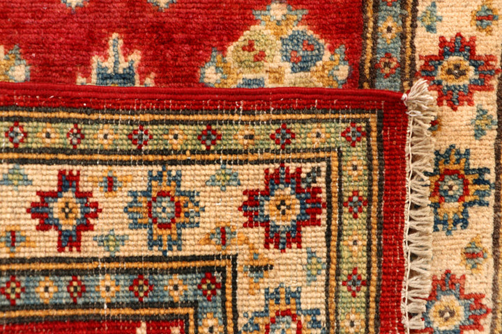 Firebrick Kazak 2' x 6' - No. 66582 - ALRUG Rug Store