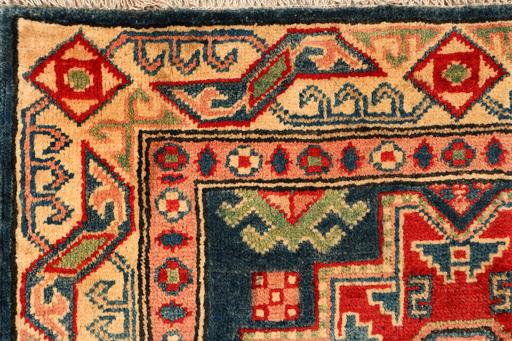 Midnight Blue Kazak 2' 9 x 14' 10 - No. 66583 - ALRUG Rug Store