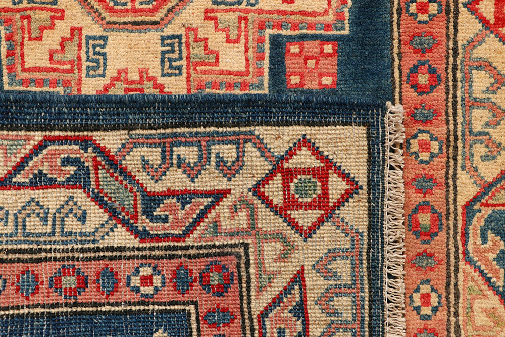 Midnight Blue Kazak 2' 9 x 14' 10 - No. 66583 - ALRUG Rug Store