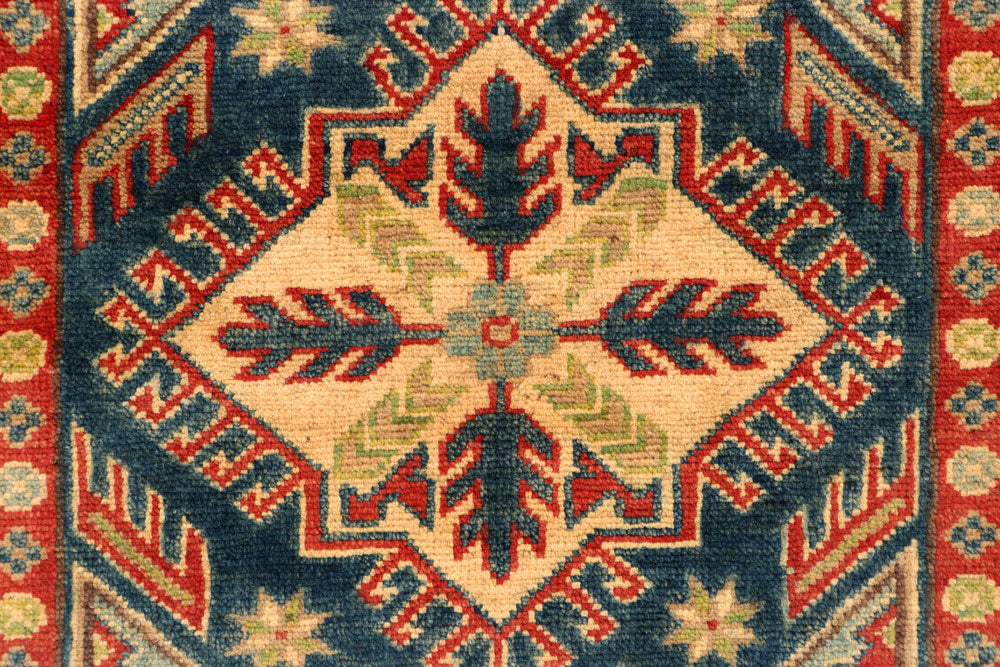 Midnight Blue Kazak 2' 6 x 9' 7 - No. 66584 - ALRUG Rug Store