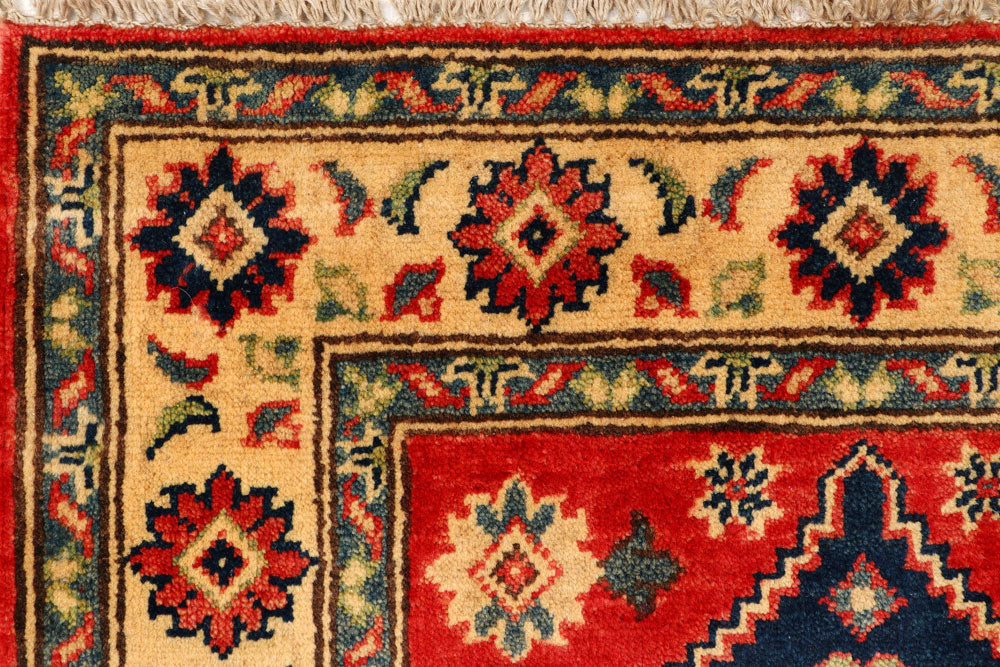Firebrick Kazak 2' 9 x 10' - No. 66586 - ALRUG Rug Store