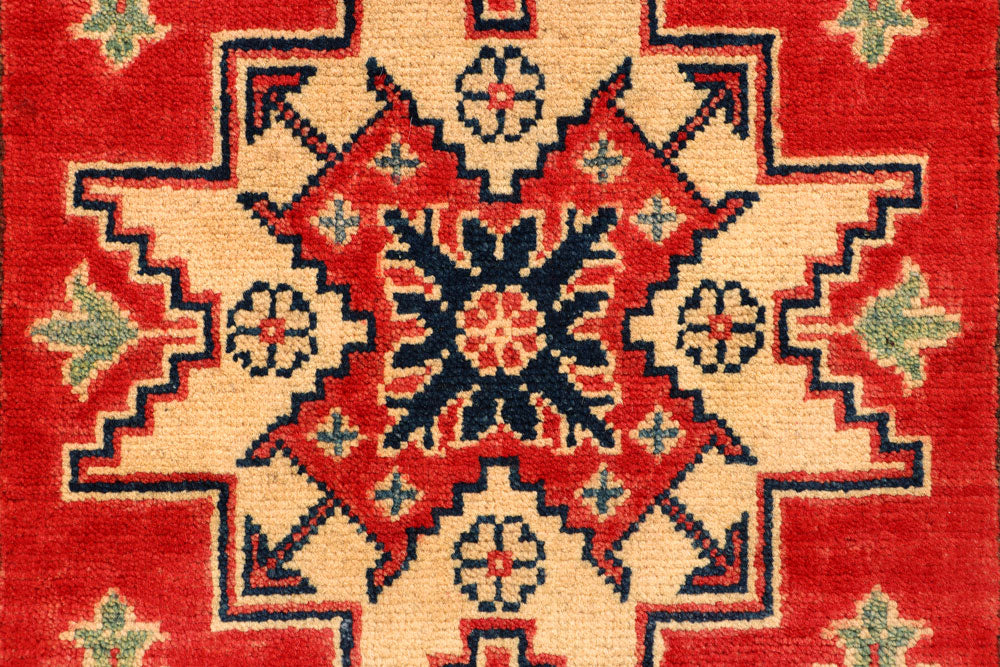 Firebrick Kazak 2' 9 x 10' - No. 66586 - ALRUG Rug Store