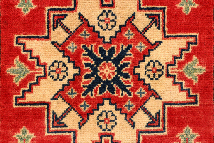 Firebrick Kazak 2' 9 x 10' - No. 66586 - ALRUG Rug Store