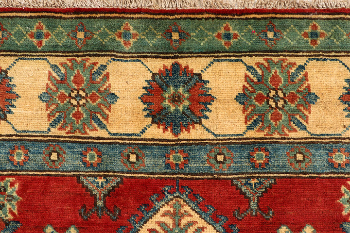 Firebrick Kazak 4' x 5' 9 - No. 66588 - ALRUG Rug Store