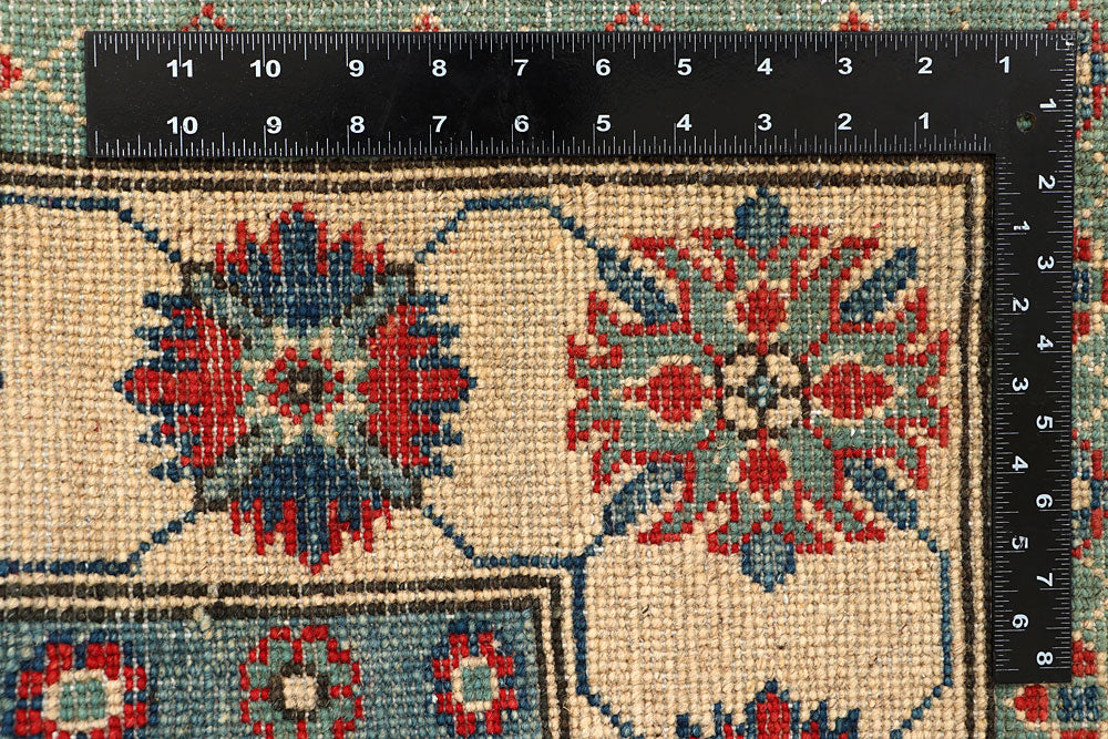 Firebrick Kazak 4' x 5' 9 - No. 66588 - ALRUG Rug Store