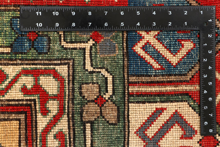 Navajo White Kazak 3' 11 x 5' 10 - No. 66589 - ALRUG Rug Store